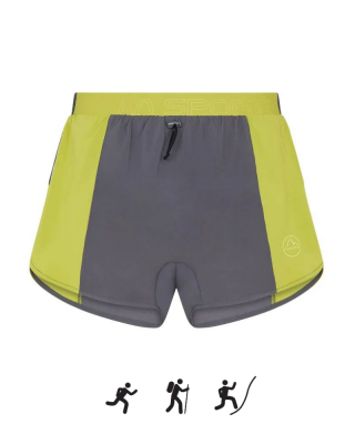 Pánske šortky LA SPORTIVA Auster Short M Carbon/Kiwi